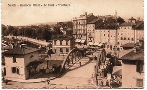 CR 129 - 1938 -RIJEKA- RIVER (Croatia) SUSAK - Bridge - Border - not VG- FP - - Picture 1 of 1