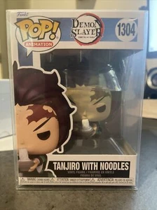 Funko Pop! Anime Demon Slayer Tanjiro mit Nudeln #1304 mit Protektor - Bild 1 von 5