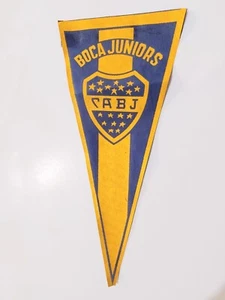 Banderín Original Fútbol BOCA JUNIORS 1970 Argentina Vintage Fútbol - Imagen 1 de 1