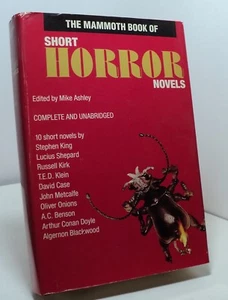 Mammoth Book of Short Horror Novels edited by Mike Ashley - book club edition  - Picture 1 of 1
