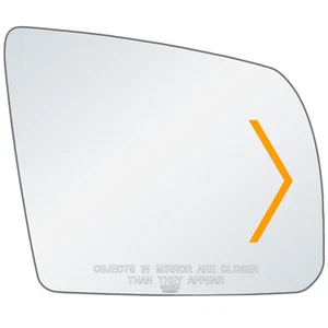 Passenger Side Mirror Glass Replacement w Signal For Toyota Tundra, Sequoia RH - Picture 1 of 5