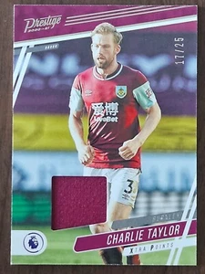 2020-21 Chronicles Prestige Premier League SILVER Memorabilia Taylor Burnley /25 - Picture 1 of 2