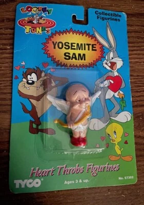 FIGURA DE ACCIÓN ELMER FUDD TYCO LOONEY TUNES CORAZÓN PALPITACIONES YOSEMITE SAM *ERROR* NUEVO Foto 1 de 4