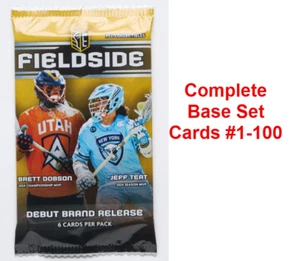 2025 PLL Fieldside COMPLETE (100) Base Card Set - Premier Lacrosse League - Picture 1 of 1