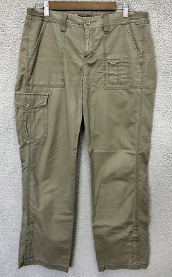 Pantalones cargo Calvin Klein Jeans 10 verde oliva utilitarios Y2K grunge de colección ropa de calle Foto 1 de 4