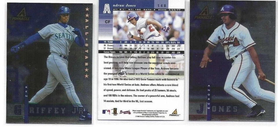1998 Pinnacle Plus Baseball base cards - Volume Pricing! Finish Your Set! - Image 1 of 1