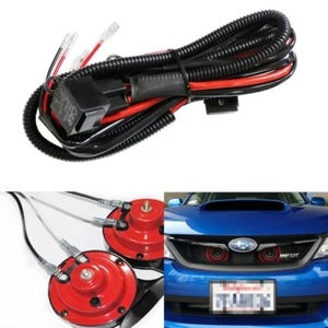 12V Horn Wiring Harness Relay Kit For Car Truck Grille Mount Blast Tone Horns - Picture 1 of 9