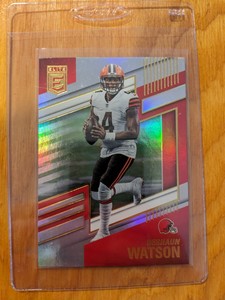 2022 PANINI DONRUSS ELITE DESHAUN WATSON BASE FOOTBALL CARD CLEVELAND BROWNS 17