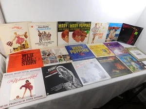 Movie & Musical Soundtracks Vinyl Record LP Collection x19 Walt Disney Poppins  - Picture 1 of 23