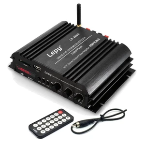 Bluetooth Hifi Digital Stereo Amplifier 4-Channel Powerful Sound Compatible with - Picture 1 of 12