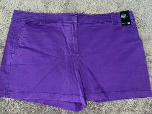 Las mejores ofertas en Pantalones cortos de color púrpura Sarga para Mujeres  | eBay