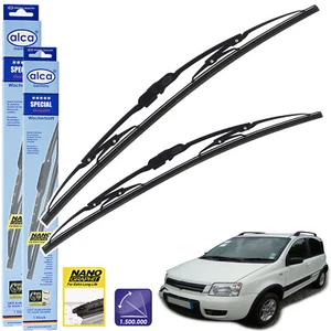 Fits Fiat Panda 2003-12 Wiper Blades Alca Special AS23"16" Front set of 2 - Picture 1 of 10