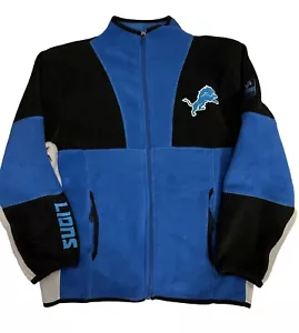 Pile Detroit Lions Youth NFL TEAM APPAREL full zip - taglia 10-12 - Foto 1 di 8