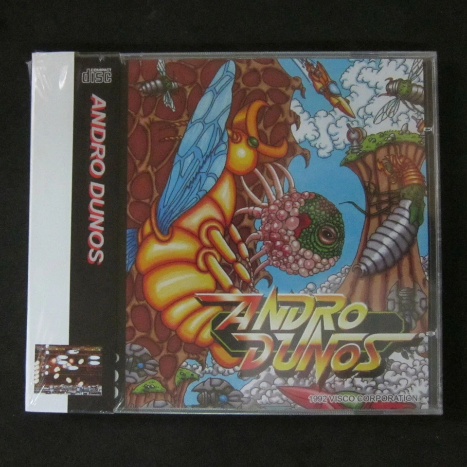 Factory Sealed with Spine Card Game Neo Geo CD Andro Dunos Region Free Brand New - Image 1 of 2