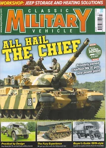 CLASSIC MILITARY VEHICLES 254 CHIEFTAIN Mk.IX JAGDPANZER KANONE HOLLYWOOD SHERMA - Imagen 1 de 3