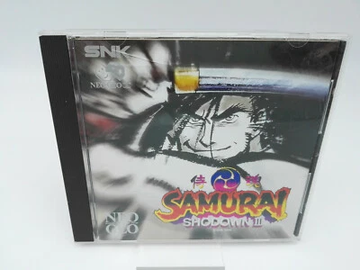 ES-NEO GEO CD Samurai Shodown III 3 Fury USA Used - Image 1 of 4