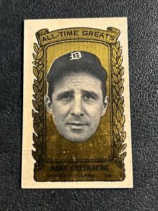 1963 Topps Baseball Hank Greenberg All-Time Greats Mini #19 EX