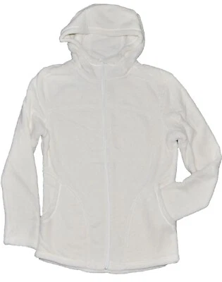 Acogedora chaqueta para mujer Sierra blanca polar esquí nieve con capucha cremallera completa nube, M o 1X Foto 1 de 3