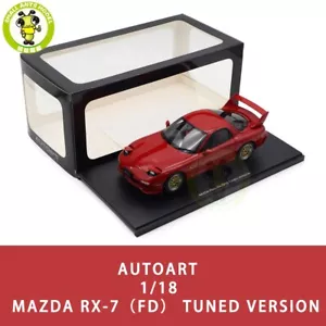 Modellino auto 1/18 AUTOart 75969 Mazda RX-7 RX 7 FD versione tuned vintage rosso - Foto 1 di 7