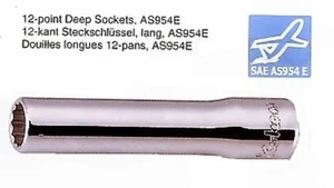 KOKEN Aerospace 0.6cm Sq Drive Foncé 12 Douille Point 1cm - Picture 1 of 1