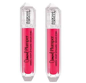 Lot 2 Physicians Formula Mineral Wear Diamond Lip Plumper Gloss Pink Radiant Cut - Picture 1 of 4