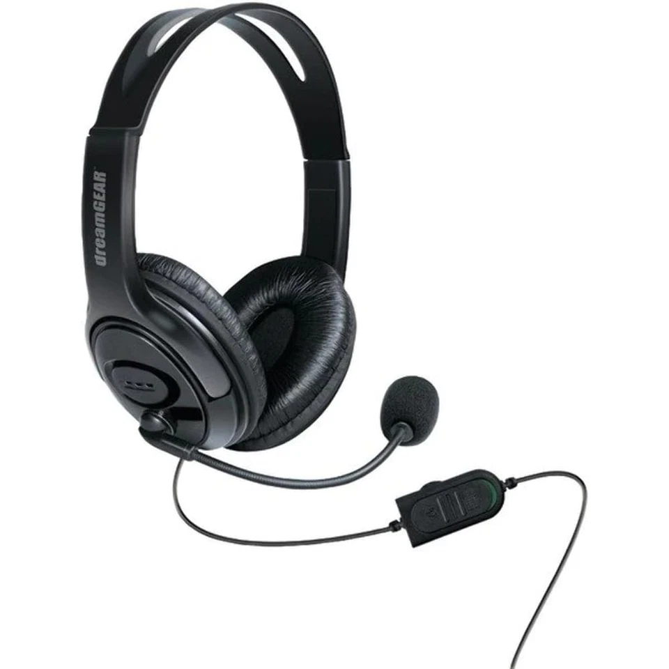 Dreamgear X Talk One Wired Headset with Microphone for Xbox One Xbox One (black) - Image 1 of 1