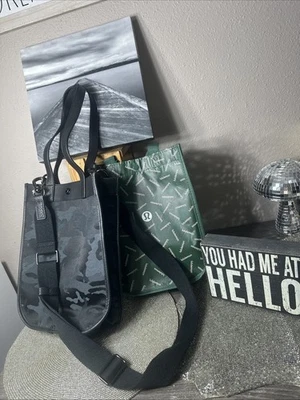 Lululemon Now And Always Camouflage Tote Satchel Crossbody New Without Tags+Bag - Image 1 of 4