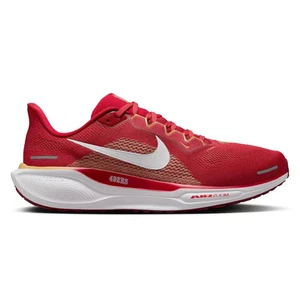Mens Nike Zoom Pegasus 41 Athletic Shoes San Francisco 49ers Sneakers Gym Red - Picture 1 of 9
