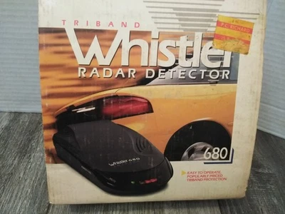 NEW  Whistler Triband Radar Detector 680 ( NO ADAPTER, UNIT & CASE INCLUDED) - Image 1 of 3