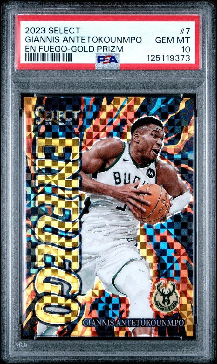 Giannis Antetokounmpo Professional Sports 10 Graded Basketball