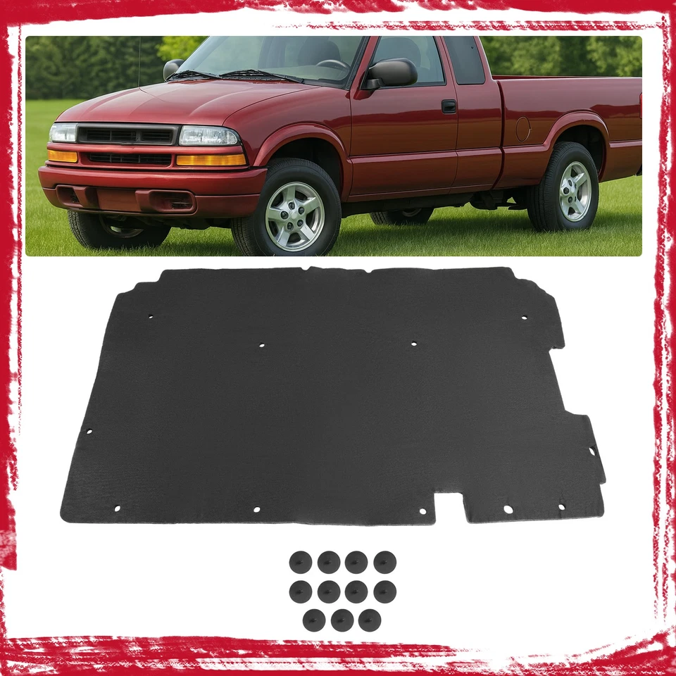 Hood Insulation Pad For Chevy GMC Sonoma S10 1994-2004 & Jimmy Blazer 1995-2005 - Image 1 of 4
