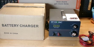 Adjustable Battery Charger 12V 24V 36V 48V 60V 72V,16A Automatic Battery Maintai - Image 1 of 4