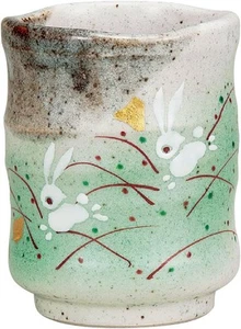 Ino Seimine K4-627 Kutani Ware Tea Cup 1 Count (Pack of 1), Multicolor - Picture 1 of 6