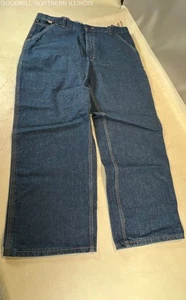 Men's NWT Carhartt HRC2 NFPA FR Signature Denim Dungaree Blue Jeans Size 38"x30" - Picture 1 of 6