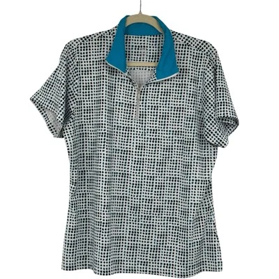 Tail White Label Women’s Size XL Golf Pickleball Stretch Short Sleeve Top Shirt - Image 1 of 4