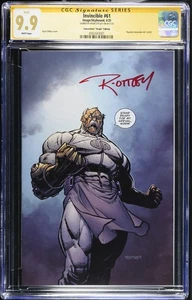 INVINCIBLE #61 - RYAN OTTLEY VIRGIN VARIANT C2E2 EXCLUSIVE SIGNED CGC 9.9 - Picture 1 of 2