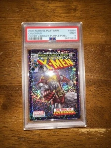 2023 MARVEL PLATINUM COLOSSUS COVER VARIANT-PURPLE PIXEL MINT-9, 04/35 - Picture 1 of 8