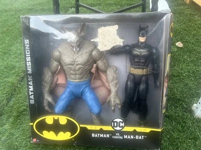 Batman Missions Batman Vs Man-Bat 2-Pack Action Figures Hero vs Villain Play Toy - Image 1 of 4
