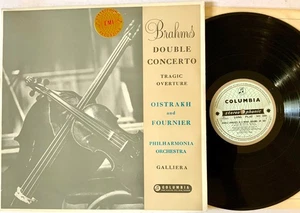 Brahms SAX 2264 ED1 Oistrakh Fournier Galliera Columbia Blue Silver LP Mint - Picture 1 of 2