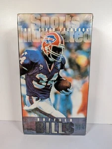 📼🏈BRAND NEW Buffalo Bills 1996 Video Yearbook VHS  Sealed Sports Illustrated - Picture 1 of 4