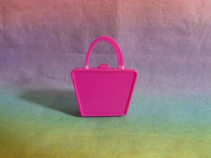 Mattel Barbie Doll Similar Size Replacement Accessories Hot Pink Plastic Purse - Picture 1 of 5