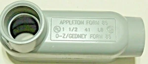 1-ec AppletonLB150-A 1-1/2 Aluminum Conduit Body - Picture 1 of 5