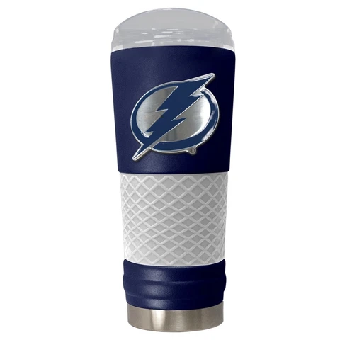 TAMPA BAY LIGHTNING 24 OZ. STAINLESS STEEL VACUUM INSULATED TRAVEL COFFEE MUG Cover