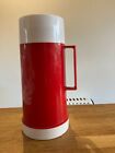 Vintage Retro Thermos No. 70-50 Soup Food Flask 0.5L 500ML with Cup Red