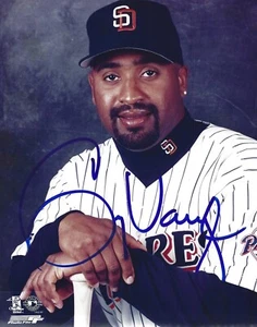Greg Vaughn Autographed Signed 8x10 Photo - MLB Padres Brewers Reds - w/COA - Picture 1 of 1