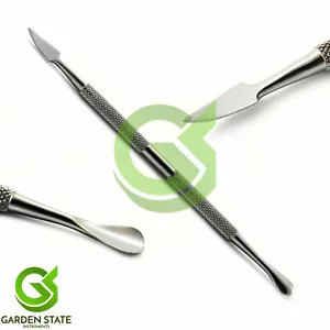 Professional Cuticle Nail Spoon Pusher Remover Cleaner Long Curved Skin Knife - Picture 1 of 1