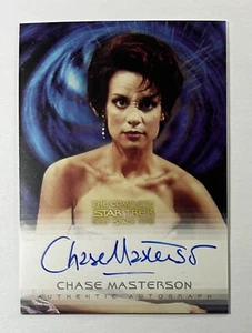 Complete Deep Space Nine DS9 Autograph Card A12 Chase Masterson Leeta Auto - Picture 1 of 2