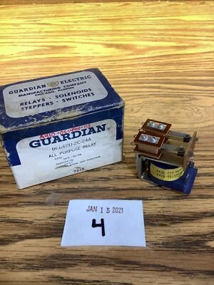 GUARDIAN ELECTRIC COIL RELAY A 410-061494-03 120V 10A 60HZ New - Image 1 of 4