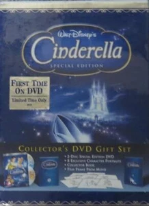 CINDERELLA  DVD GIFT SET 2 DISC NEW - Picture 1 of 1