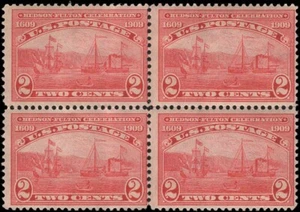 Scott # 372 - Hudson-Fulton Celebration - Block Of 4 - MNH - 1909 - Picture 1 of 1